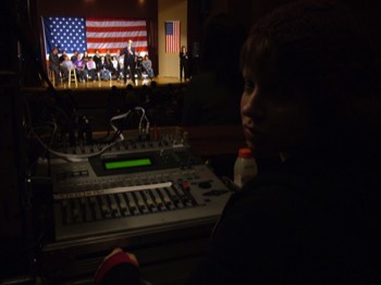  Lisa running sound for John Kerry 