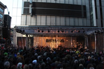  Seattle Art Museum MIRROR unveiling with the Seattle Symphony 