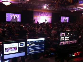  Mission Control for SEIU Annual Convention 2015 