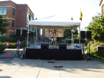  PCAF Aidswalk Stage at University of Washington Tacoma 